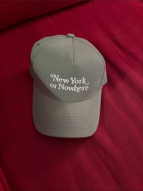Green 'New York or Nowhere' Baseball Cap